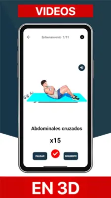 Fit Go Exercises at Home - Fi android App screenshot 1