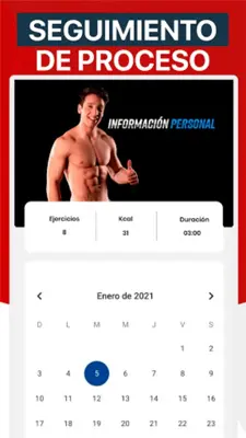 Fit Go Exercises at Home - Fi android App screenshot 2